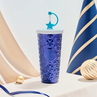 Bình Starbucks CCUP 20OZ (591ml) SS HOLIDAY DION WITH SILICONE ORNAMENT WM