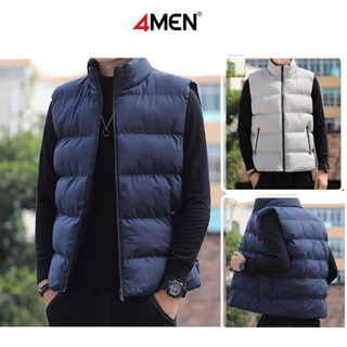 Áo phao nam lông vũ siêu nhẹ gile nam nữ thu đông unisex siêu đẹp, Áo khoác phao mùa đông cổ cao cực ấm