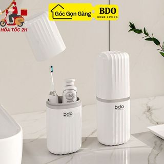 Hộp Đựng Bàn Chải Đánh Răng Du Lịch Bỏ Túi Nhựa PP Chống Vỡ Nắp Kín Chống Bụi Chống Nước Sạch Sẽ Tiện Lợi