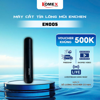 Máy Cắt Lông Mũi, Tỉa Lông Mũi Enchen EN005 Cắt Êm Ái, Nhỏ Gọn Tinh Tế Lưỡi Nổi Xoay 360 Độ