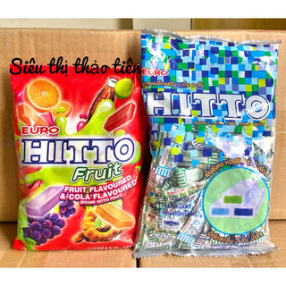  Kẹo Hitto Thái Lan 300g 100 cái  vị bạc hà Hoa quả  