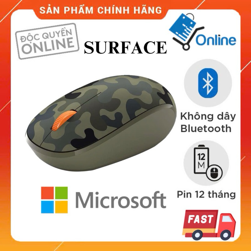 [ HOẢ TỐC ] Chuột Bluetooth Surface Microsoft bền bỉ Pin 12 tháng - Chính hãng