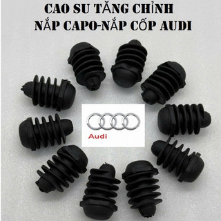 Cao su giảm chấn-Cao su tăng chỉnh cho nắp capo-nắp cốp xe Audi (Set 4pcs-6pcs)