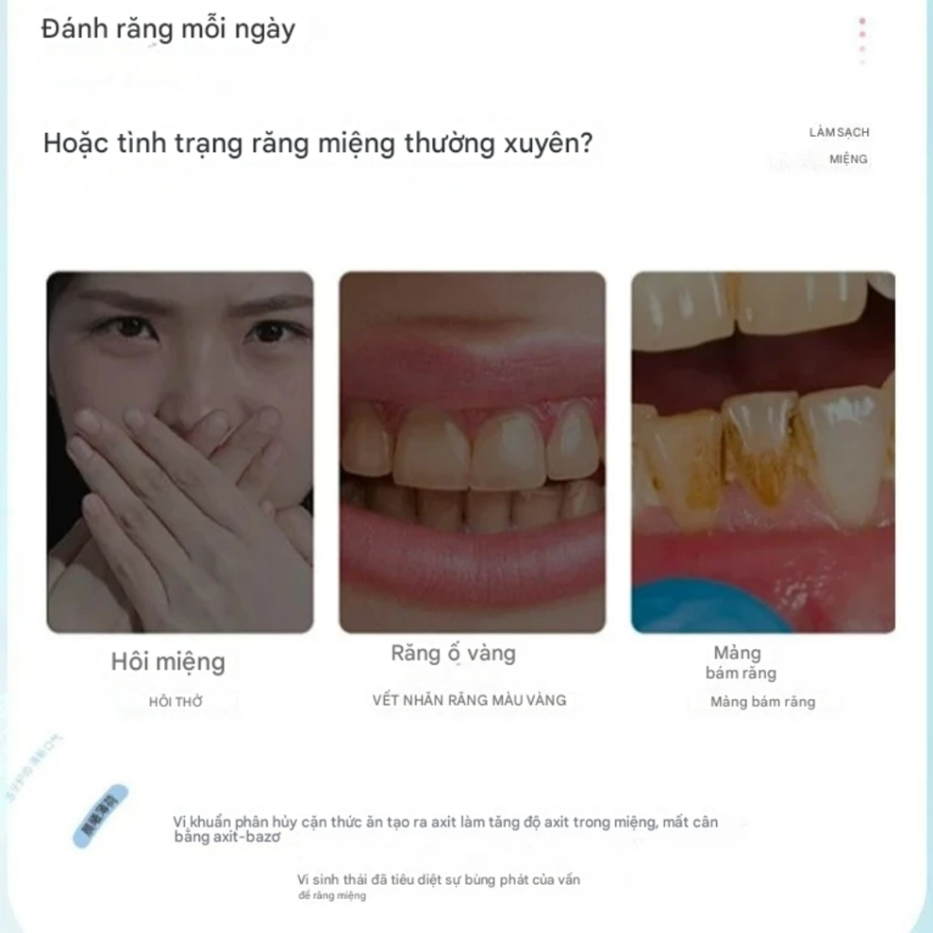 Viên Kem Đánh Răng HAPIKO MAIGOOLE - Viên Nhai Giúp Hơi Thở Thơm Mát, Trắng Răng, Viên Sủi Bọt Làm Sạch Răng Nhanh