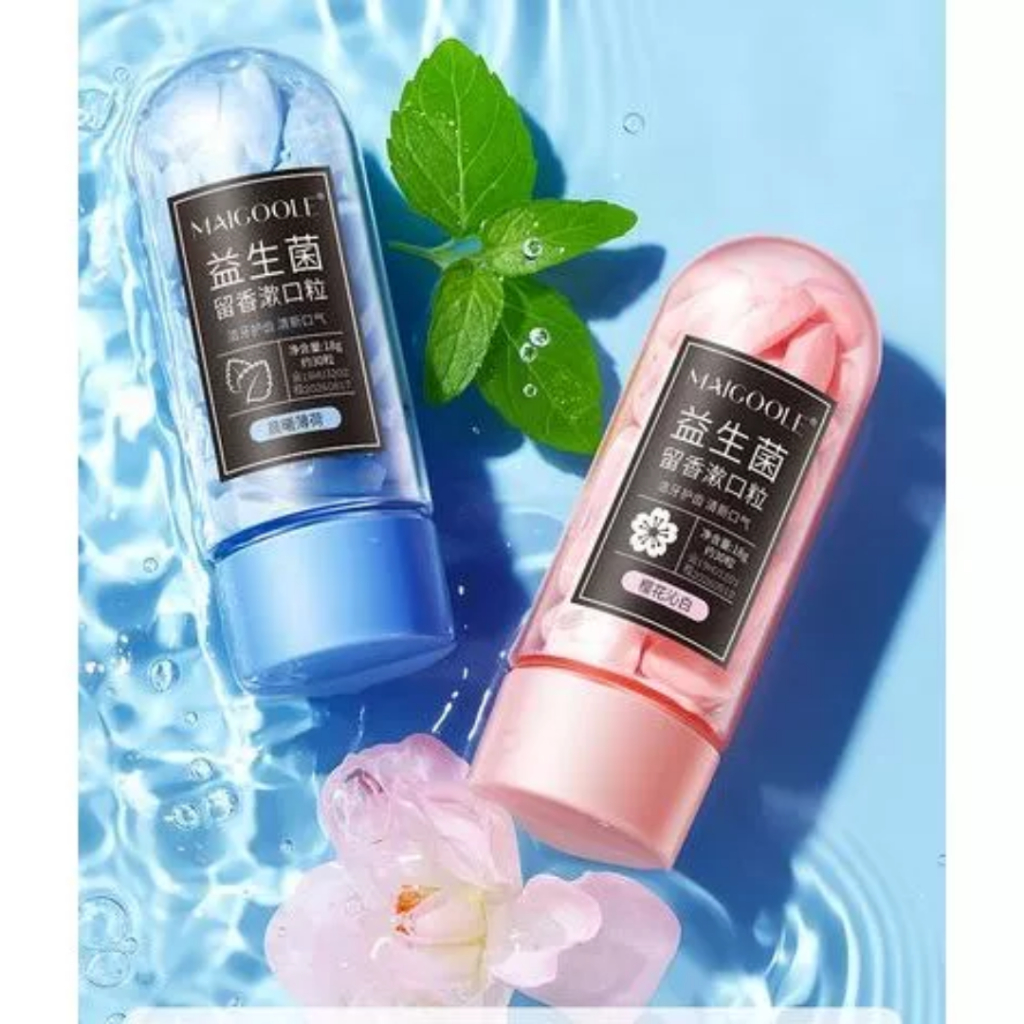 Viên Kem Đánh Răng HAPIKO MAIGOOLE - Viên Nhai Giúp Hơi Thở Thơm Mát, Trắng Răng, Viên Sủi Bọt Làm Sạch Răng Nhanh