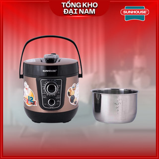 Nồi áp suất điện đa năng 5l sunhouse shd1659 - tặng lòng nồi inox