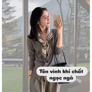 Khăn Choàng  Cổ Lụa Bandana Vuông 68x68 Quàng Cổ Trùm Đầu Buộc Tóc, Áo Yếm