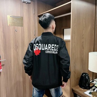 Áo Khoác Gió DSQ form unisex Nam Nữ Thêu Chữ ICON Paris Dsq form rộng Hình In Siêu Đẹp, áo khoác gió nam nữ chất vải đẹp