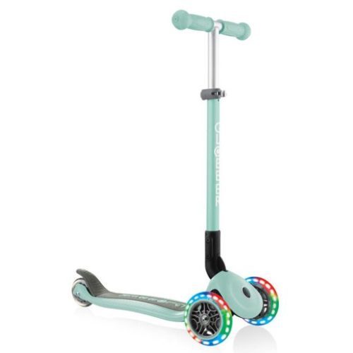 Xe Scooter 3 bánh Globber Primo Foldable Lights Anodized Tbar từ 3-7 tuổi