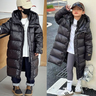 NANA CHAN - Áo khoác phao lông vũ dáng dài cho bé gái AG948 SIZE ĐẠI 120 - 170, quần áo trẻ em thu đông