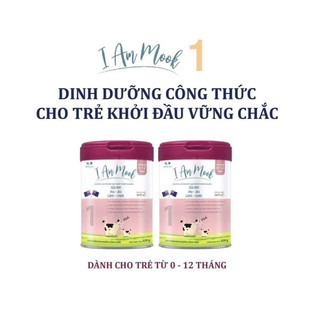 [Date t5/2025] SỮA Công Thức I Am Mook SỐ 1-2 (900gr)
