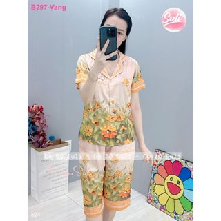 Bộ Lửng Pijama Lụa Latin B298 B297 B091 - Đồ Bộ Suli