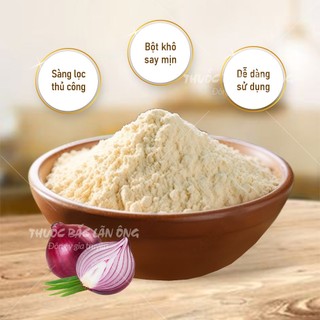 Bột hành tím nguyên chất 500g (Bột hành ta, gia vị tẩm ướp thực phẩm thơm ngon)