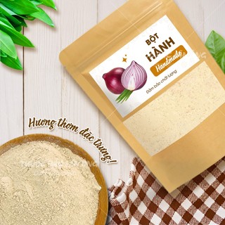 Bột hành tím nguyên chất 500g (Bột hành ta, gia vị tẩm ướp thực phẩm thơm ngon)