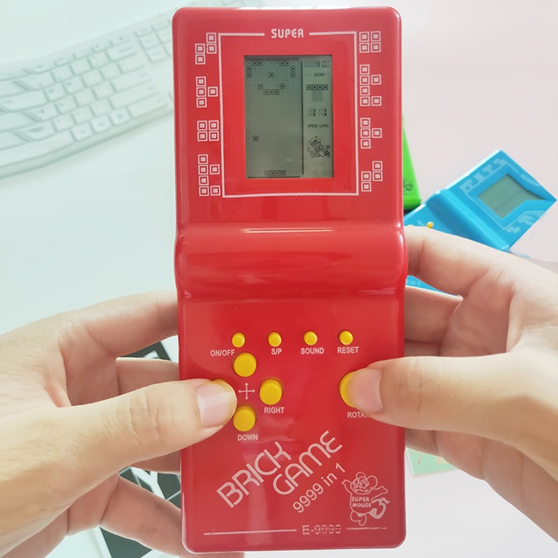 Máy điện tử chơi game cầm tay nhiều trò Brick Game huyền thoại