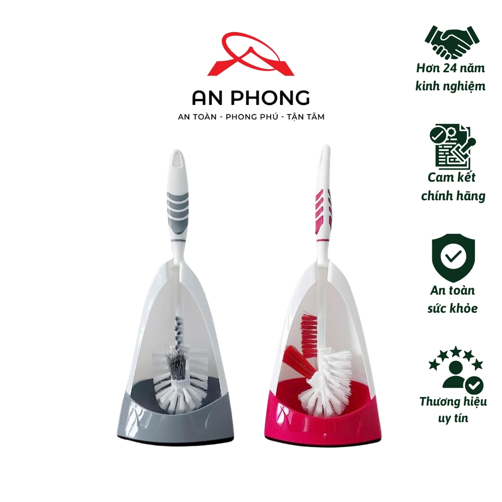Toilet Brush Box - Cọ toilet, Cọ bồn cầu có hộp, với đầu cọ đa dạng cho toilet luôn sạch, luôn thơm 