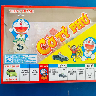 Cờ Tỷ Phú Hộp Kiếng Doremon Trung Thành