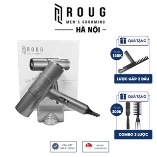  Máy sấy tóc Roug Men's Grooming 2000w ion âm cao cấp chính hãng + Tặng 2 lược tạo kiểu hoặc Lược gấp 