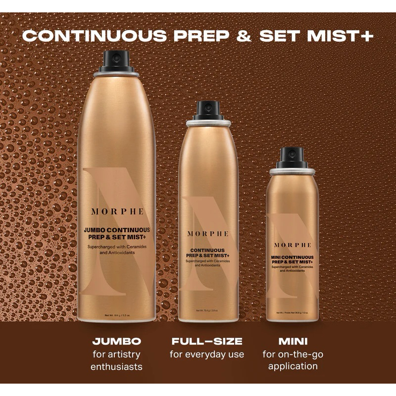 [SALE 50%] Xịt giữ nền Morphe Setting Mist