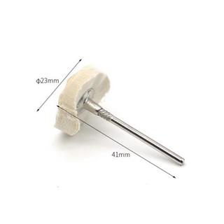 10 Cái Đầu Mài Đánh Bóng Răng Bằng Vải Nha Khoa Cho Máy Mài Tốc Độ Thấp