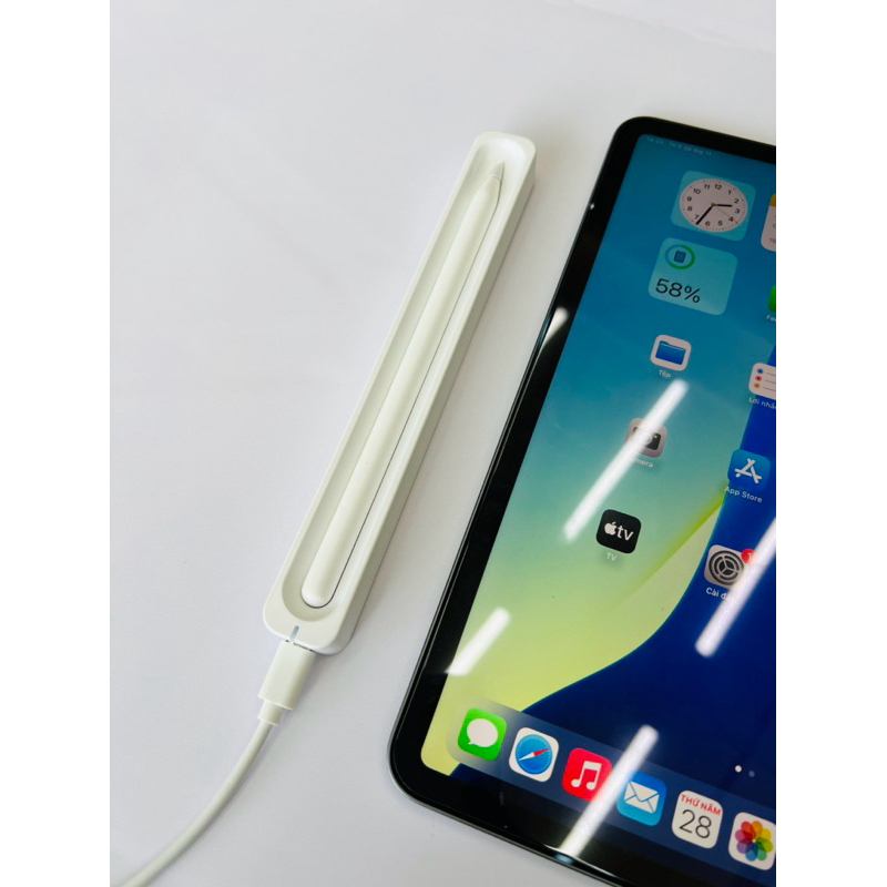 Đế sạc pencil 2 không dây chuyên sử dụng cho ipad để có thể dùng pencil 2