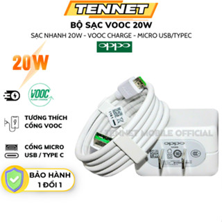 Bộ Củ Cáp Sạc Nhanh VOOC Oppo, Củ Sạc VOOC 3.0 và Cáp Sạc 5A Dùng cho OPPO/REALME F11/F11 Pro/ Reno2/2f/Realme3/5/Pro