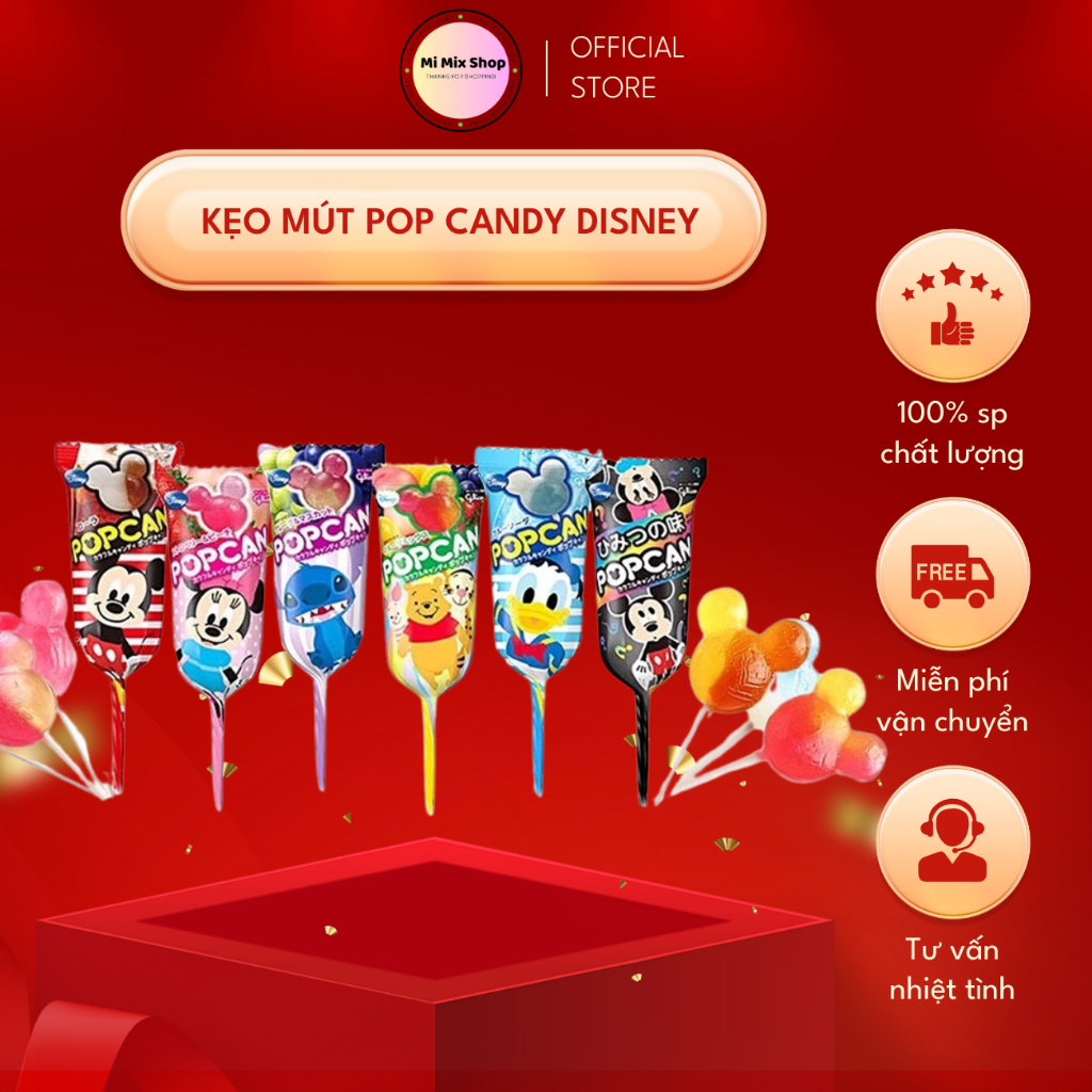 Kẹo mút Pop Candy Disney cho bé