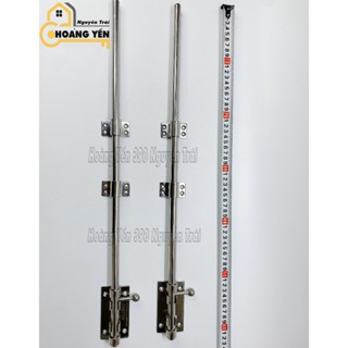 Chốt cửa inox 304 phi 14 chính hãng EL, Chốt cổng inox dài 60cm - 24i