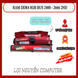  RAM DDR4 8GB CÓ TẢN BUS 2400 - 2666 2ND   giao bất kỳ   