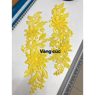 Hoa ren trang trí váy ,áo ( giá 30k/2 bông)