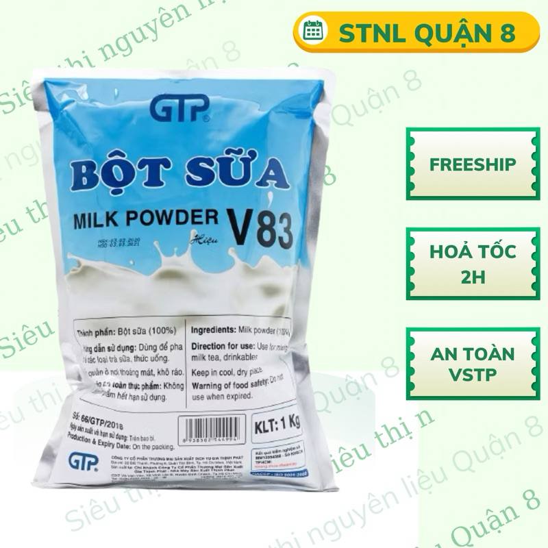 Bột sữa (Bột kem béo thực vật) GTP V83 (1kg/túi)