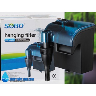 Lọc Thác Treo Thành Hồ Cá chuyên dụng SOBO WP 206H 618H, WP 628H, WP 638H RS 5000 RS 6000 RS 7000 Cho hồ cá Mimi Hồ Beta