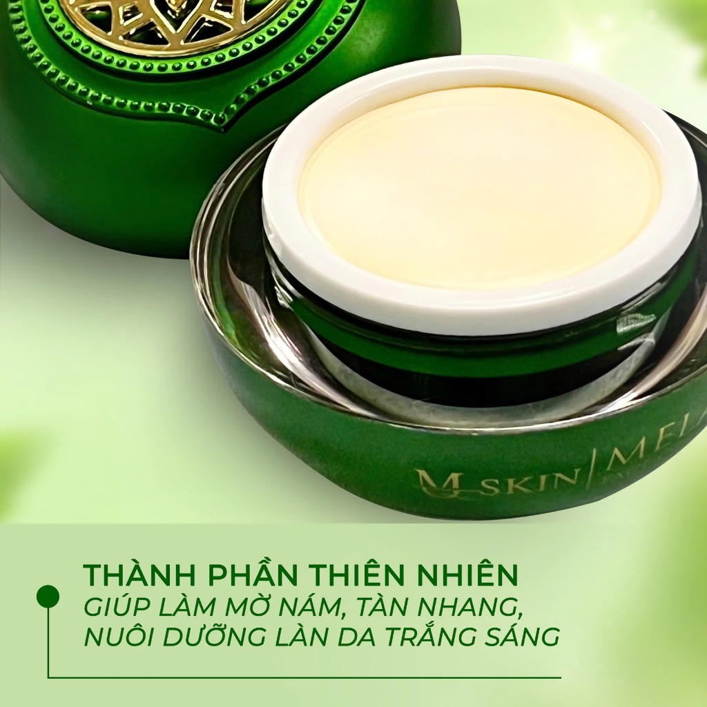 Combo kem face nám siêu trắng BLUR MELASMA 20g và serum Nám cốt sâm MQ SKIN chính hãng | BigBuy360 - bigbuy360.vn