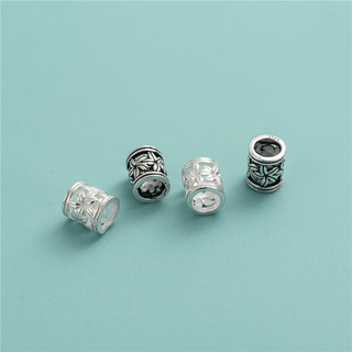 [S925] Charm bạc trụ bông hoa - MH237 MOCHUONG JEWELRY
