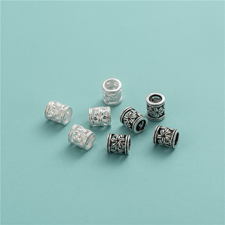 [S925] Charm bạc trụ bông hoa - MH237 MOCHUONG JEWELRY
