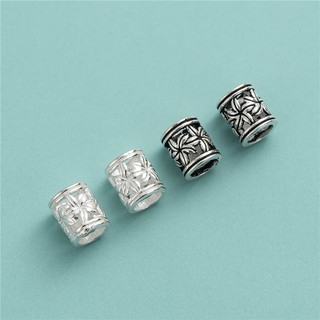 [S925] Charm bạc trụ bông hoa - MH237 MOCHUONG JEWELRY