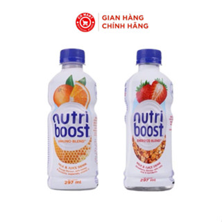  Sữa trái cây Nutri Boost hương cam dâu chai 297ml 
