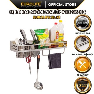 Kệ bếp đa năng inox sus 304 eurolife el-k1