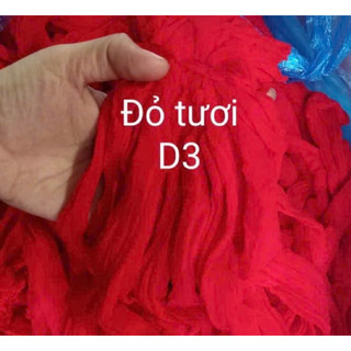 Vải voan làm hoa( cục 3 sợi)