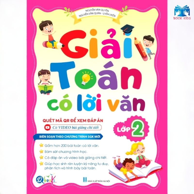Sách [Lớp 2] Giải Toán Có Lời Văn - Qbooks -NXB Hà Nội