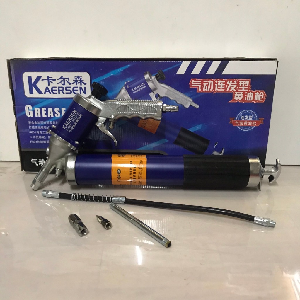 Súng Bơm Mỡ Bò Dùng Hơi Bình 600ml Kaersen