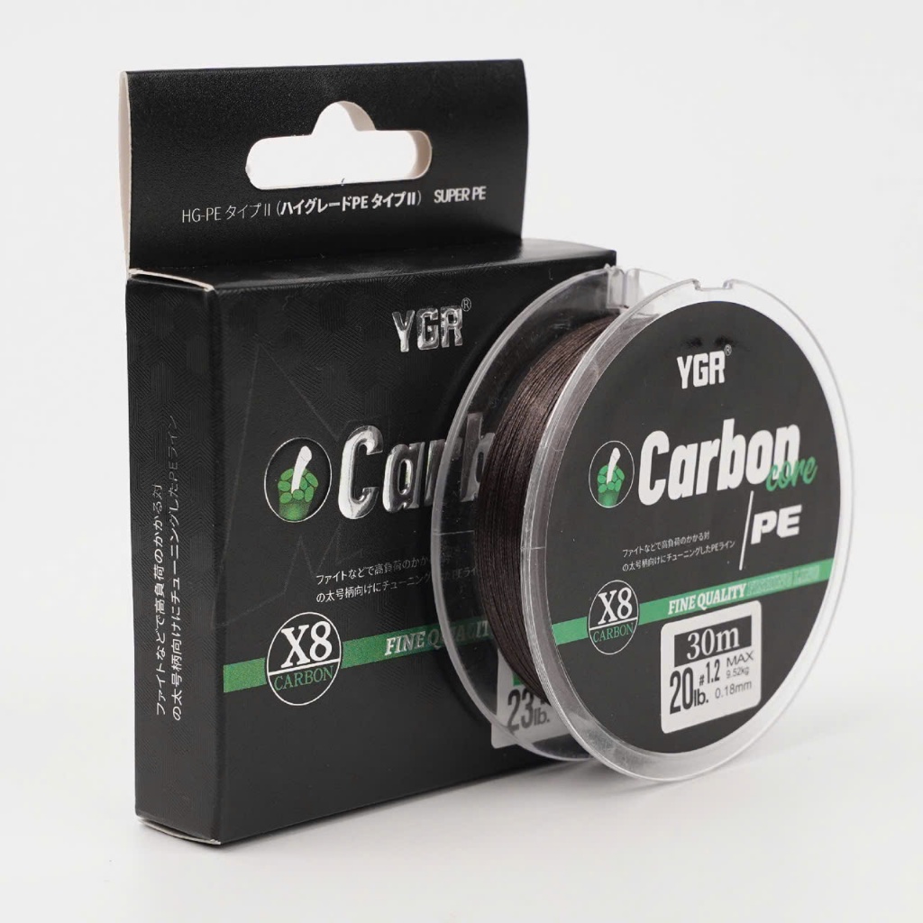 Dây dù PE lõi carbon YRG X8 dài 30m, dây thẻo PE lõi carbon 30m