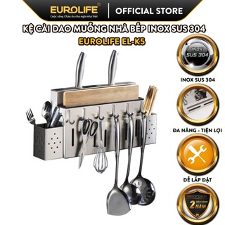 Kệ bếp đa năng Inox 304 Eurolife EL-K5, giúp căn bếp gọn gàng và khoa học