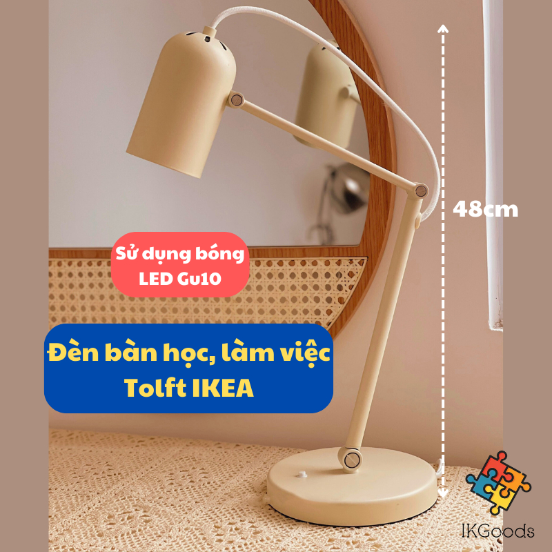 Đèn bàn học, làm việc Tolft IKEA