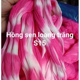 Vải voan làm hoa( cục 3 sợi)