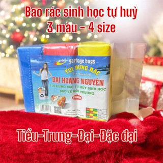 Bao rác sinh học tự huỷ Hoàng Đại Nguyên 3 màu 4 size