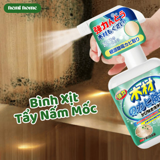  Bình Xịt Tẩy Nấm Mốc Đồ Gỗ Siêu Sạch Chai Xịt Vệ Sinh Nội Thất Gỗ Tường Nấm Mốc 330ml Hemi Home - XNM01 