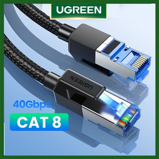 Dây cáp mạng RJ45 Ethernet Cat8 Chính hãng Ugreen NW153 Tốc độ 40Gbps-2000MHz Chính Hãng
