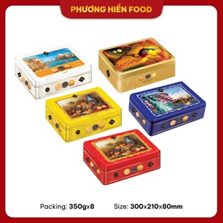 Bánh Luckysun  350G hộp thiếc