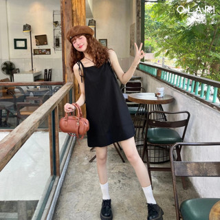 Đầm 2 Dây Nữ Babydoll OLARI Cổ Vuông Cột Dây - Rosa Dress - OL458